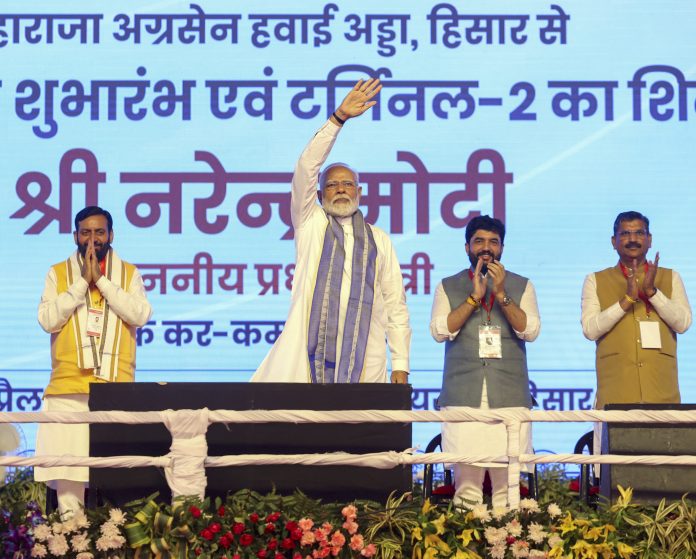 PM Modi in Haryana