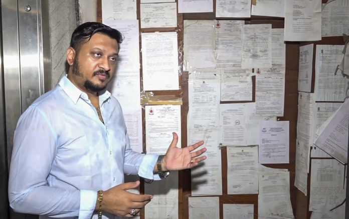 Mehul Choksi's Mumbai residence