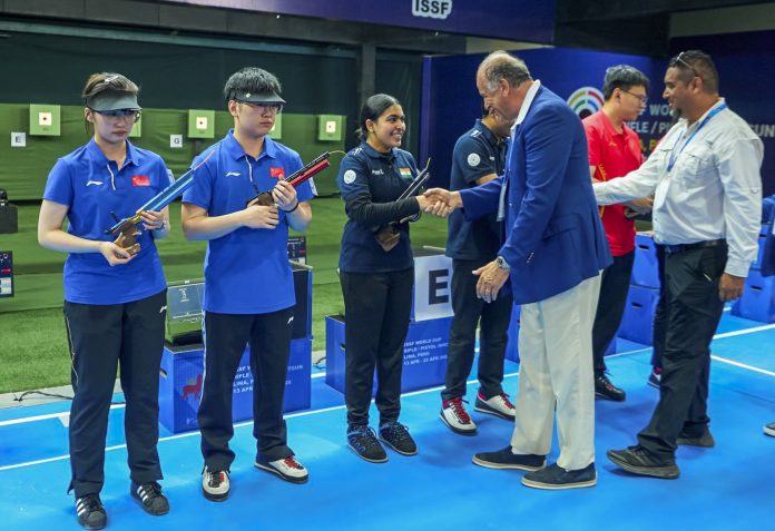 Saurabh Chaudhary and Suruchi Singh win gold