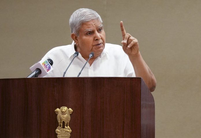 VP Dhankhar at valedictory ceremony for Rajya Sabha Interns