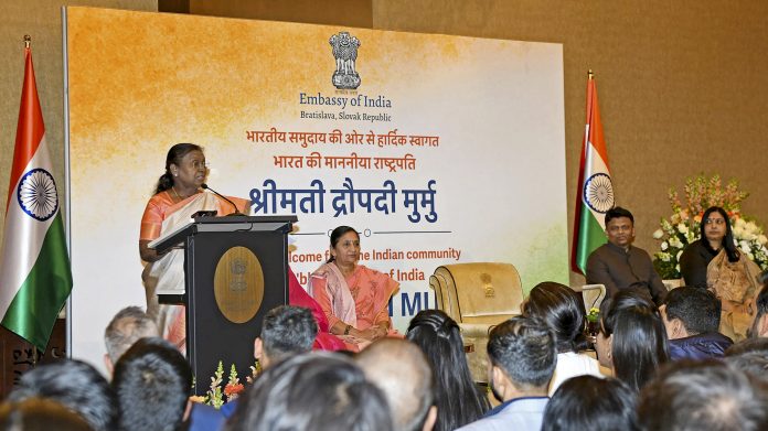 President Murmu in Slovakia