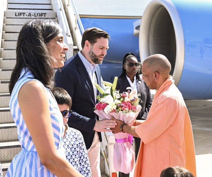 US Vice President in Agra