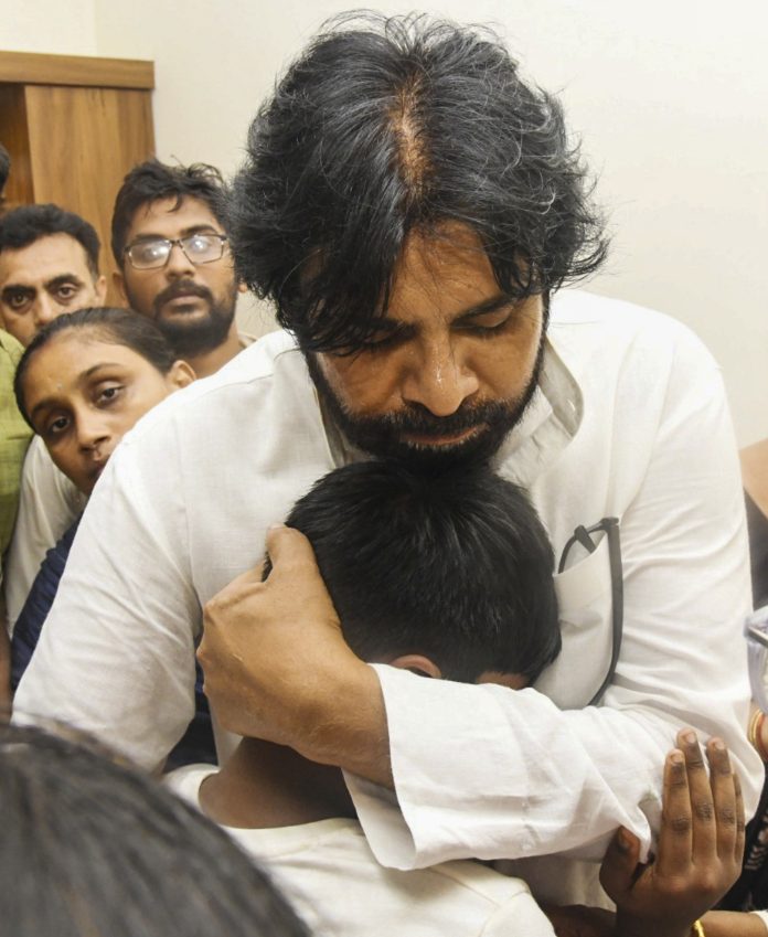 Pahalgam terror attack: Pawan Kalyan meets victim's family