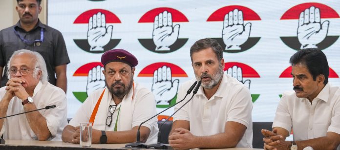 Rahul Gandhi press conference in Delhi