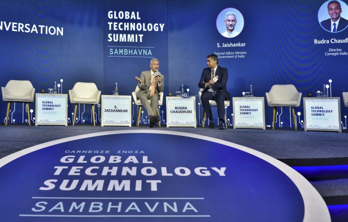 Jaishankar at Global Technology Summit