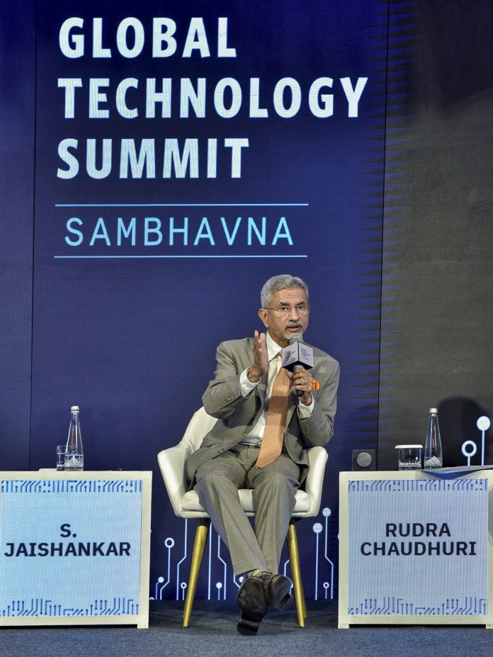 Jaishankar at Global Technology Summit
