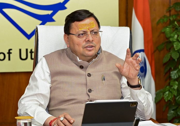 Pushkar Singh Dhami chairs meeting