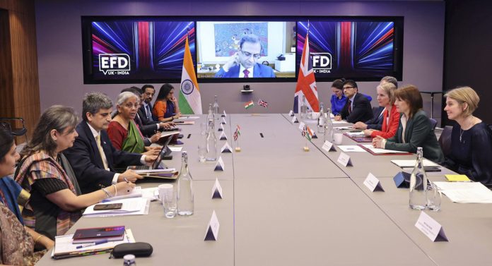 Sitharaman in London