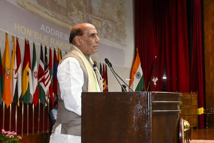 Rajnath Singh at Wellington, Tamil Nadu