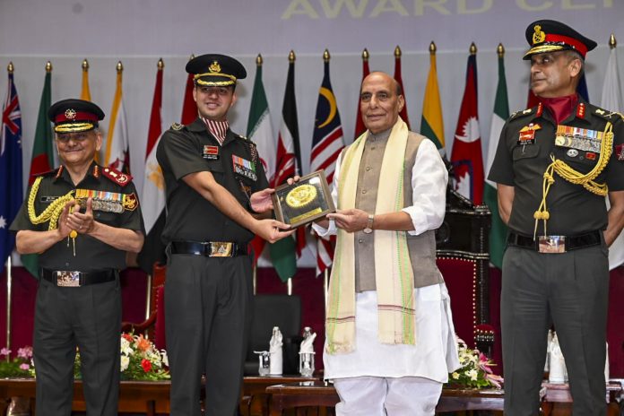 Rajnath Singh at Wellington, Tamil Nadu