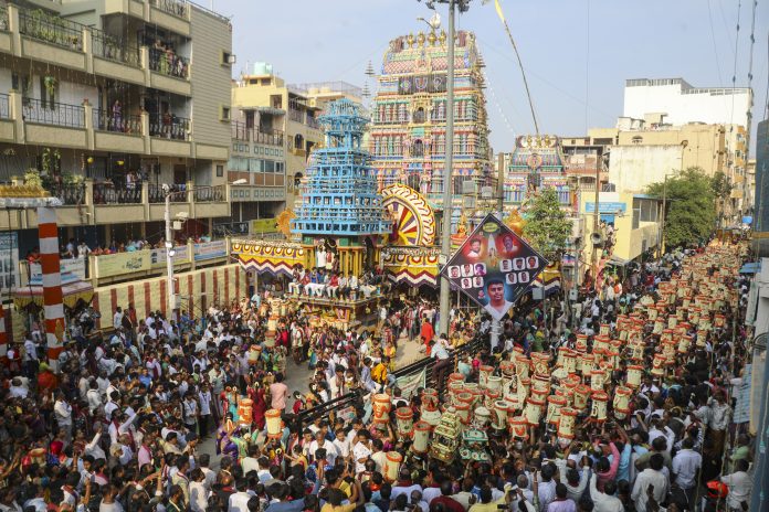 Karaga festival preparations in Bengaluru