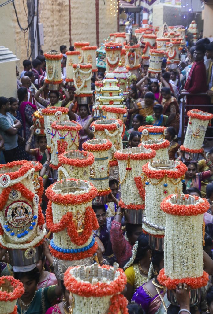Karaga festival preparations in Bengaluru