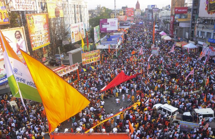 Ram Navami procession in Jharkhand