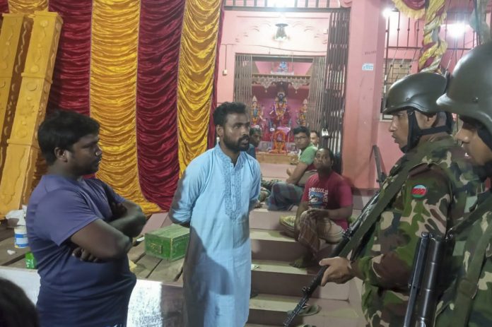 Basanti Puja celebration in Bangladesh