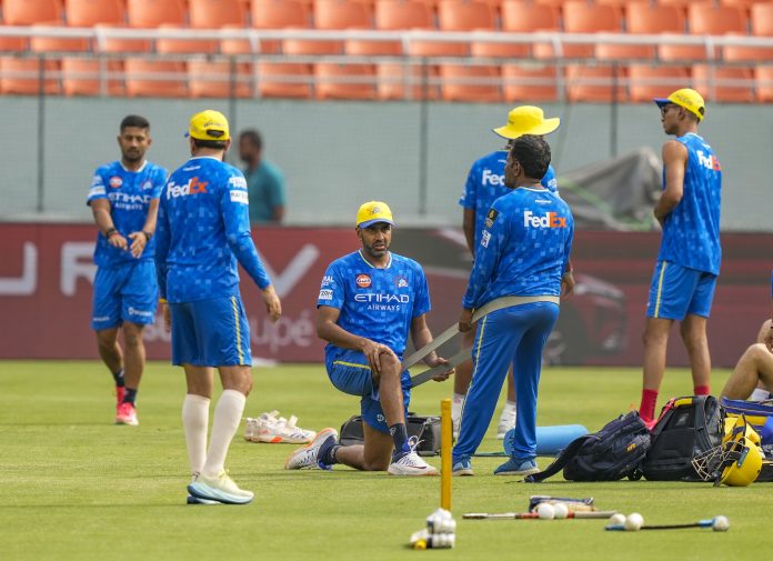 IPL 2025: CSK practice session