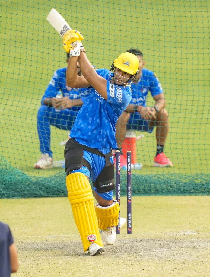 IPL 2025: CSK practice session