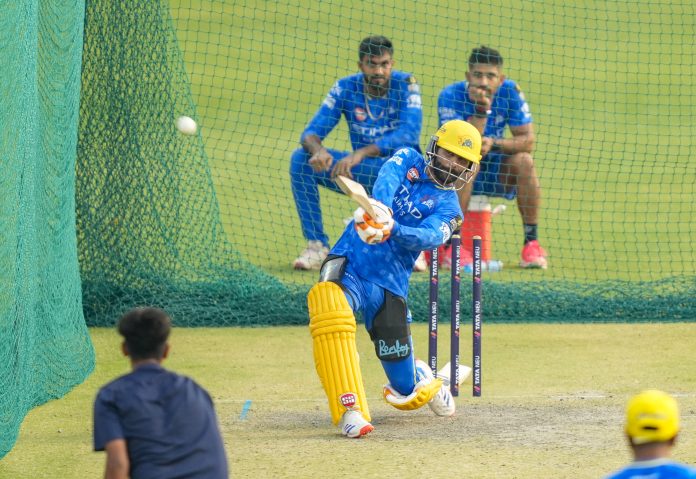 IPL 2025: CSK practice session