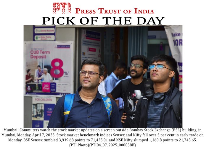 Sensex, Nifty tumble over 5 pc in early trade