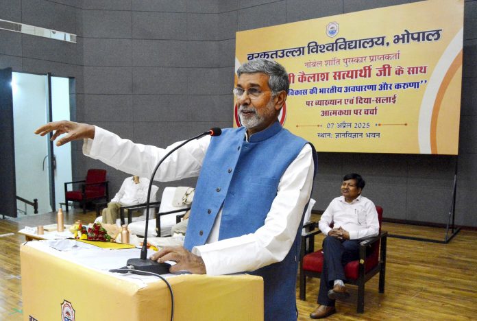 Kailash Satyarthi in Bhopal