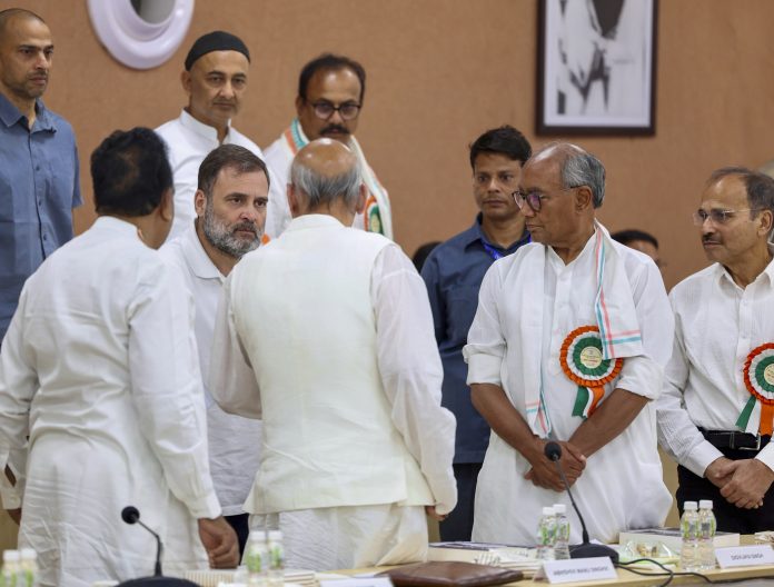Congress Working Committee meeting in Ahmedabad