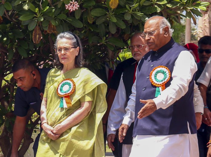Congress Working Committee meeting in Ahmedabad
