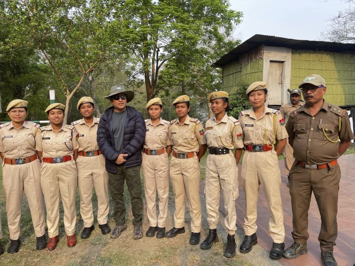 Sachin Tendulkar at Kaziranga National Park