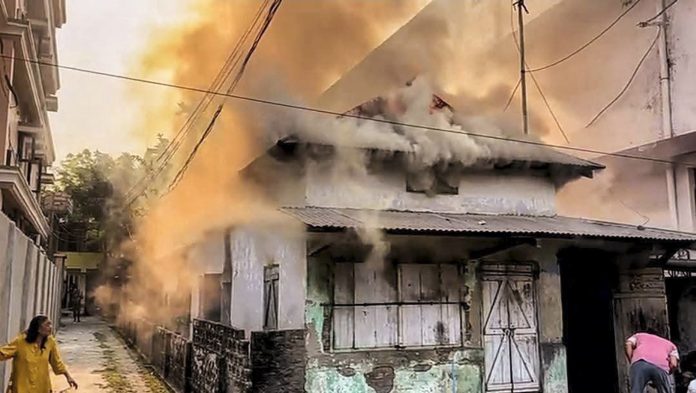 1 killed in fire at Assam house