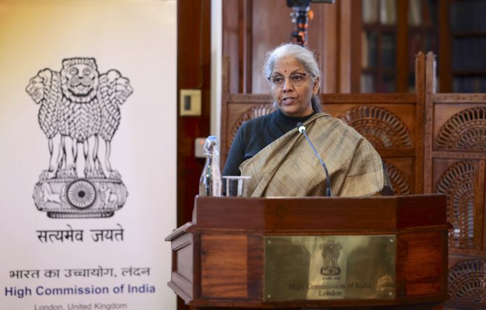 FM Sitharaman in London