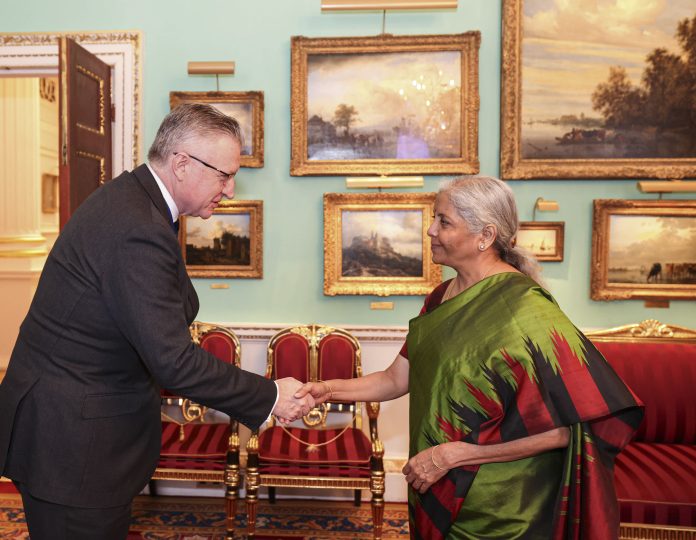 Sitharaman in London