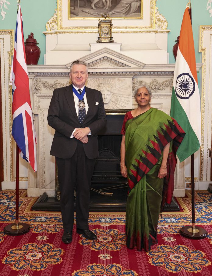 Sitharaman in London