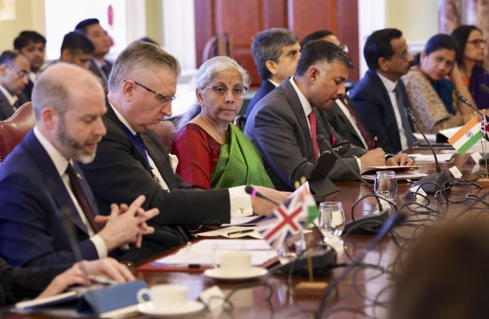 Sitharaman in London