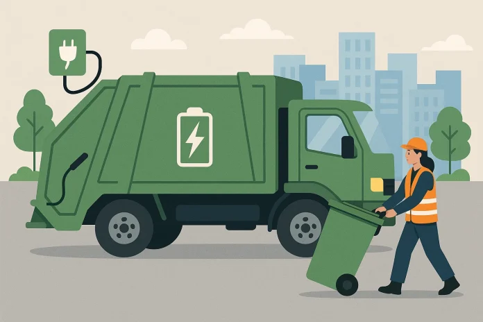 electric garbage collection vehicles