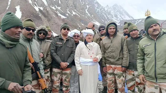 Nadda meets soldiers in Gunji village on border, praise their valour