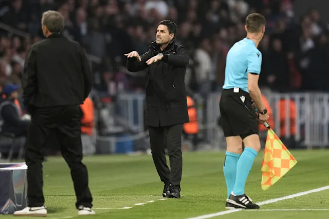 Arteta reflects on Arsenal's performance against PSG
