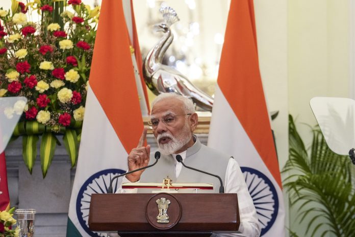 Modi-Laurenco joint press meet in Delhi