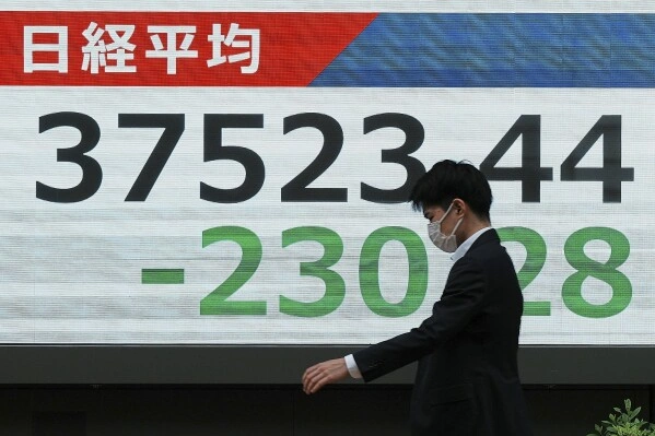 Global shares slid, US futures, dollar drop after Moody's downgrade of US credit rating