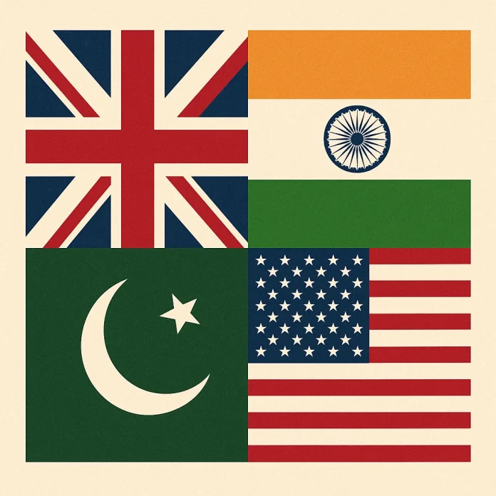 UK, US, PAKISTAN, INDIA