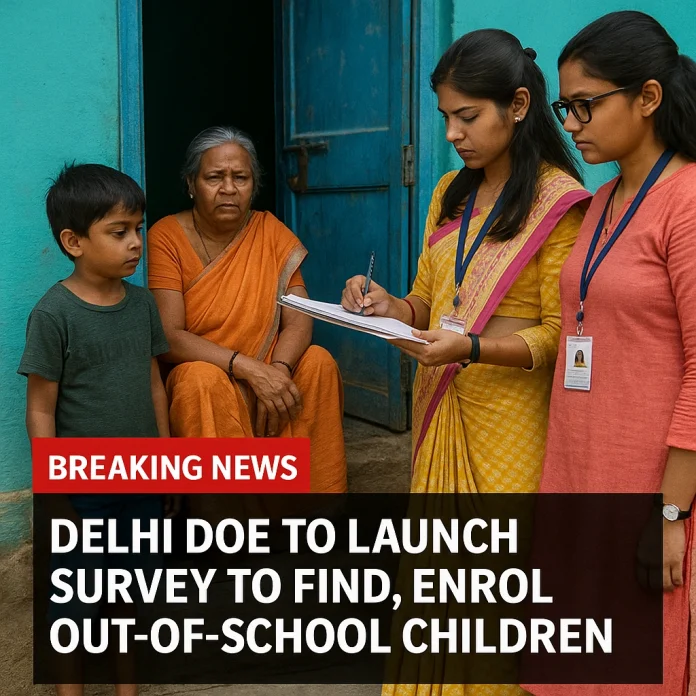 New Delhi, May 12 (PTI) As schools in Delhi close for summer break, the Directorate of Education is set to launch a survey on Tuesday to identify and enrol out-of-school children to ensure every child gets educated. The DoE has rolled out an Integrated Summer Survey, which will be conducted from May 13 to June 30. The survey aims at identifying Out-of-School Children (OoSC), especially those with disabilities (CwSN), and facilitating their enrollment in nearby schools, according to a circular released earlier this month. This summer initiative is part of a joint effort by Samagra Shiksha-Delhi and various educational departments, it said. Special teams will be formed under the supervision of District Urban Resource Centre Coordinators (DURCCs) and District Coordinators (IEB), with 241 teams deployed across 13 districts of Delhi. The survey teams will include Resource Persons (CwSN) or Guest Special Education Teachers along with other assigned members, it stated. These teams will identify children aged below 6, 6-10 years, 11-14 years, and 15-19 years, who are not enrolled in any school. The survey will be conducted between 9 am and 1 pm daily, the circular said. The DoE stated that all teams will have survey kits and wear ID cards to ensure easy recognition during fieldwork. They will also be responsible for submitting daily updates to the concerned DURCCs and Samagra Shiksha HQ, Delhi, by 5 pm. Further, the circular instructed all DURCCs to send the survey data to the IEB (HQ) via email, while STC teachers from DOE, MCD, NDMC, and DCB schools will continue their summer duties under DURCC supervision until June 30. District-level Cluster Resource Centre Coordinator (CRCC) have been directed to remain physically present during the survey and complete all assigned tasks. The department further said that once the survey concludes, the final list of identified children will be submitted and all OoSC and CwSN children found will be admitted to schools by July 31 and admission data will be updated by August 1. Additionally, the DoE has mandated that all available support staff such as Aayas, attendants, and helpers working in schools and hostels be utilised during the survey. These individuals, along with Resource Persons and Guest Special Educators, will also help in the door-to-door verification process, it added. Samagra Shiksha-Delhi, in collaboration with the DoE, has also launched a digital initiative titled 'Shiksha Aarambh' to gather primary data of never-enrolled children, it stated. Teams have been instructed to circulate a QR code in all surveyed areas to allow easy access to the form, which can be filled by anyone or on behalf of a child, it added. PTI SHB NB Category: Breaking News SEO Tags: #swadesi, #News, Delhi DOE to launch survey to find, enrol out-of-school children