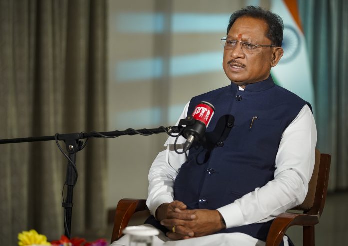 Vishnu Deo Sai interview with PTI