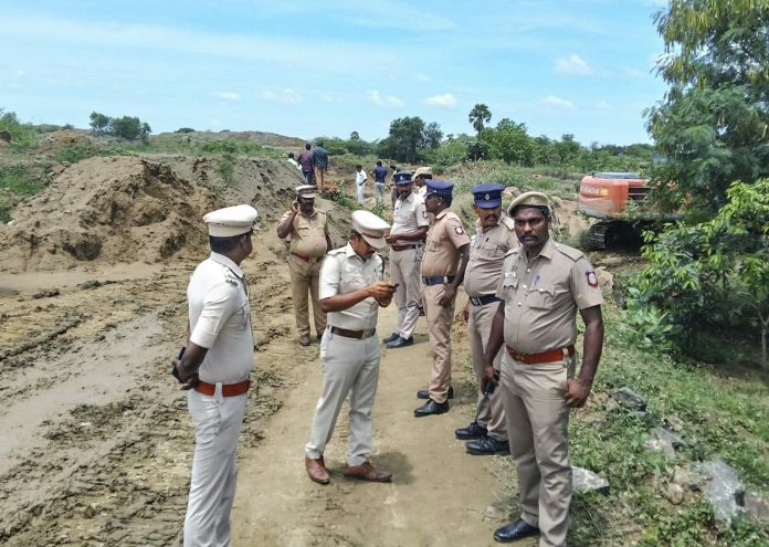 Rockslide in Sivaganga