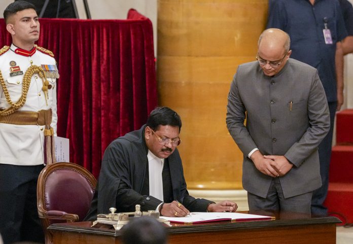 BR Gavai takes oath as Chief Justice of India