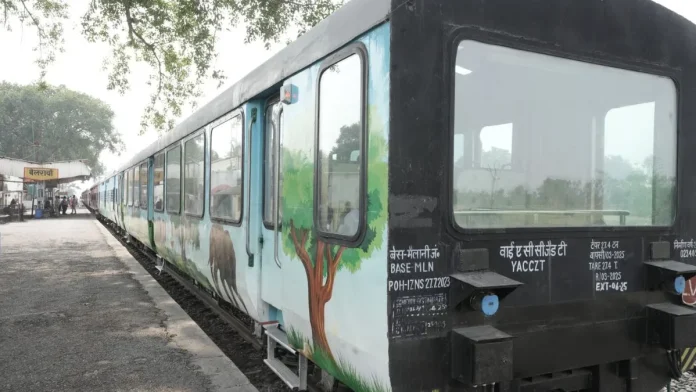 UP govt launches India's first Vistadome jungle safari train