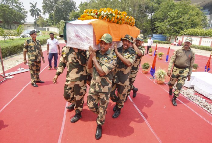 Tribute to slain BSF SI