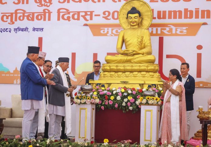 Buddha Purnima celebration in Nepal