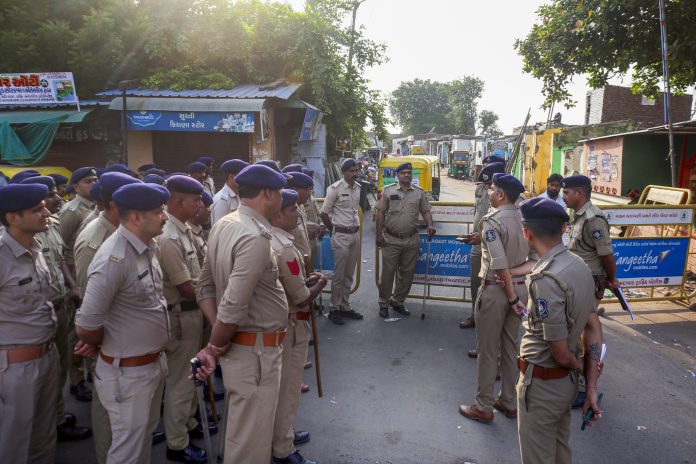 Anti-encroachment drive in Ahmedabad