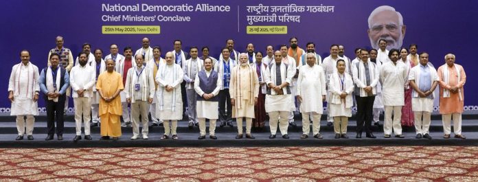 National Democratic Alliance Chief Ministers' Conclave in Delhi