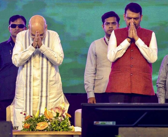 Amit Shah in Maha's Nagpur