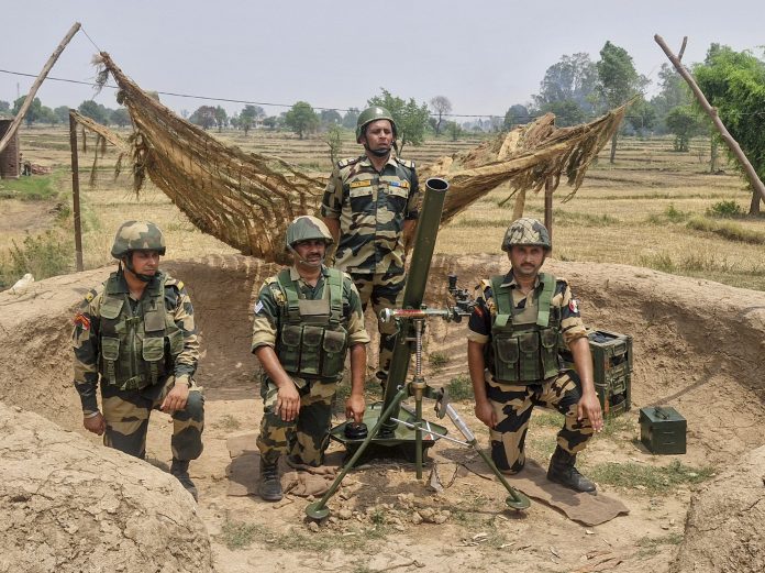 Security preparedness near International Border