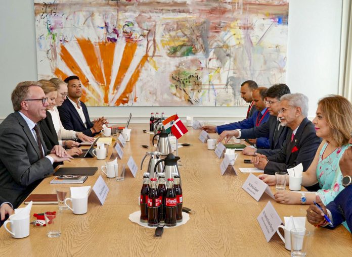 S Jaishankar in Denmark