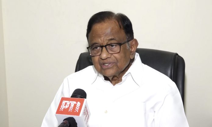 P Chidambaram interview